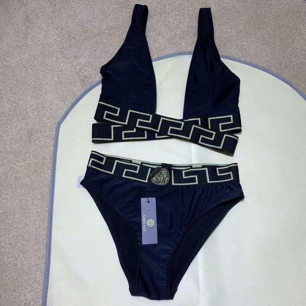 Versace Black Swimwear set